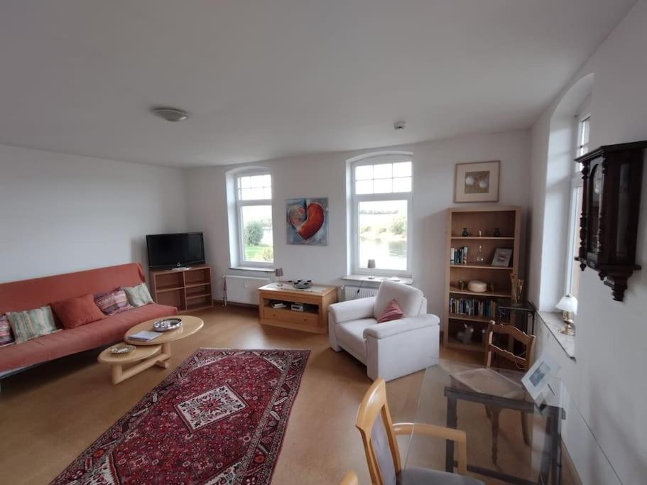 Ferienwohnung Mit Weserblick Und Kamin Hessisch Oldendorf Luaran gambar